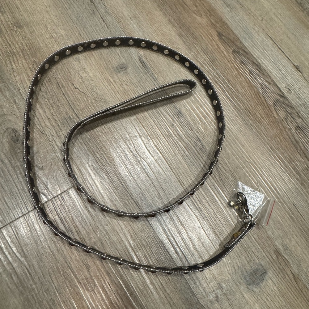 Brown Rhinestone Dog Leash - Picture 4 of 12
